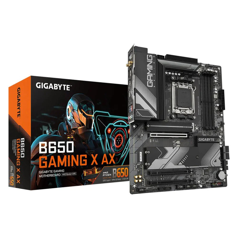 Gigabyte B650 Gaming X AX WiFi DDR5 AM5 AMD ATX Gaming Motherboard - اللوحة الأم